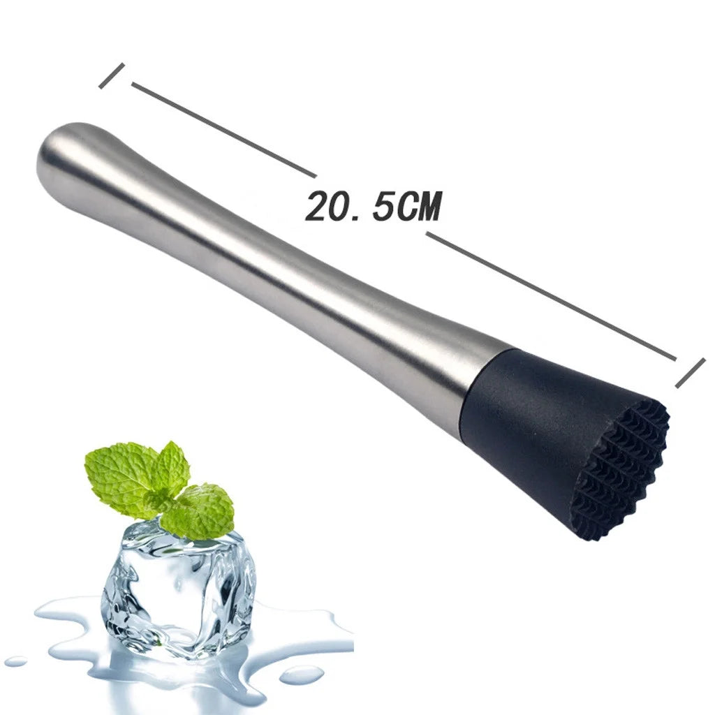 Kitchen Gadgets Clearance Stainless Steel Cocktail Muddlers Creative Ice Cube Artifact Bar Supplie